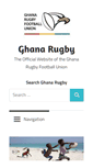 Mobile Screenshot of ghanarugby.org